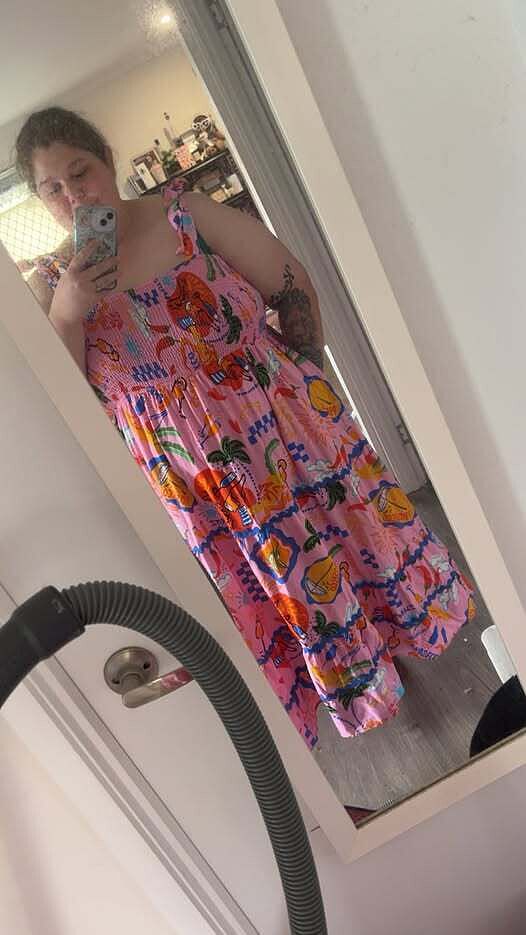 Allegra Maxi Dress in Sweet Bee photo review