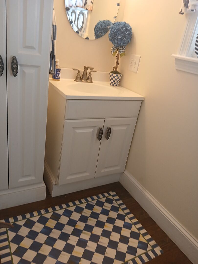 MacKenzie-Childs | Rosy Check 2' x 3' Floor Mat