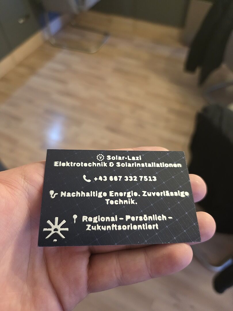 Die Handynummer ist nicht gut erkennbar