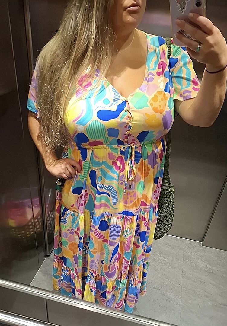 Bonnie Maxi Dress in Gumnuts photo review