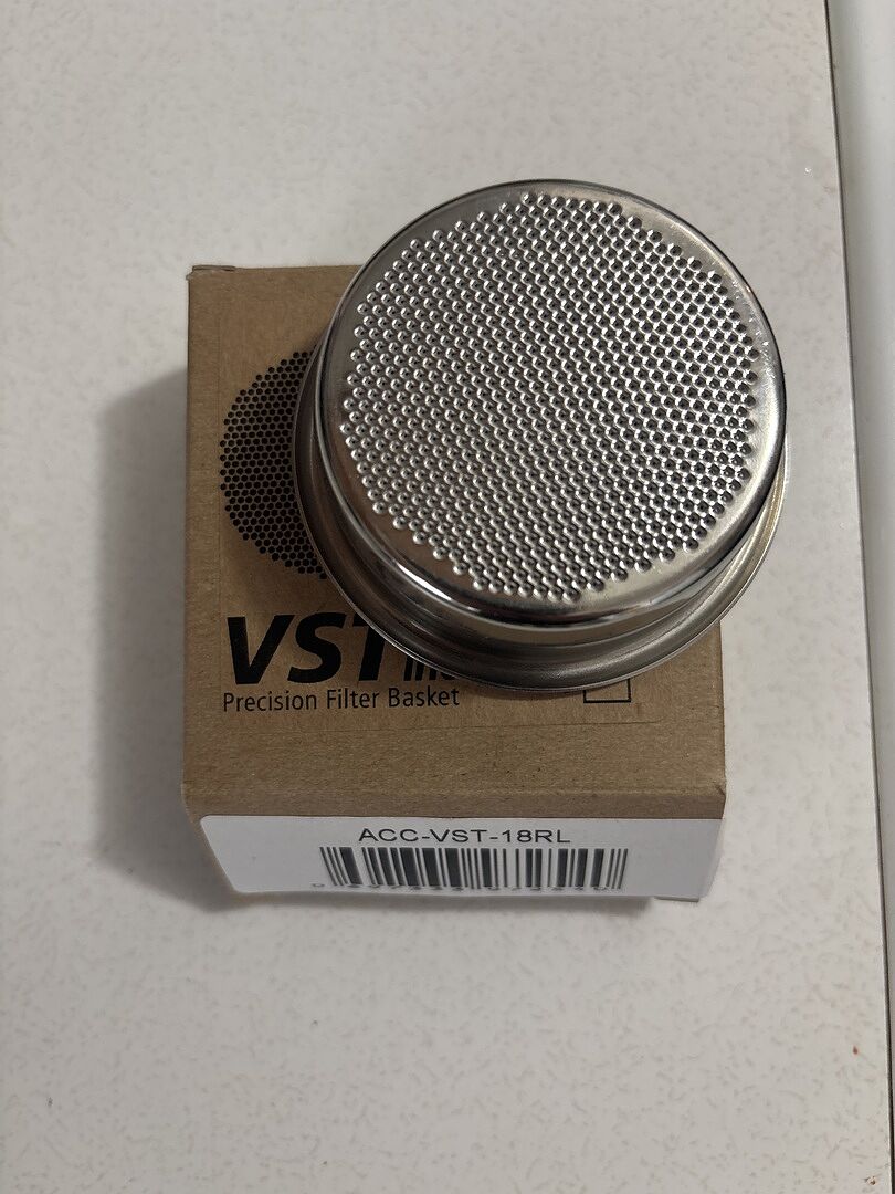 VST Precision Basket - 15g Standard | 58mm Filter Basket