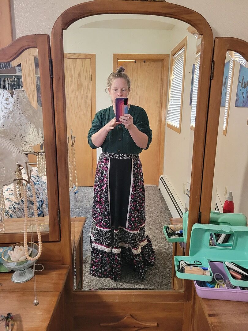 GUNNE SAX for ModCloth Melissa Maxi Skirt | 100% Cotton