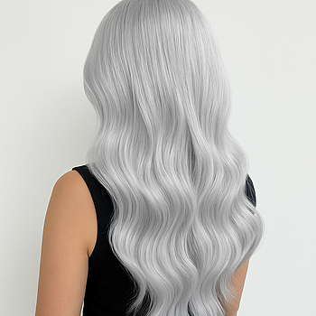 14" Bandes Adhésives Invisibles Cheveux Européens Blond Blanc 50g (EXPÉDITION EN 3 SEMAINES) super contente du resultat!!