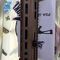 PSA JAKL 13.7" 5.56 1:7 Nitride MOE EPT Skeleton Stock Rifle, FDE