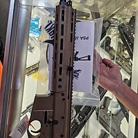 PSA JAKL 13.7" 5.56 1:7 Nitride MOE EPT Skeleton Stock Rifle, FDE