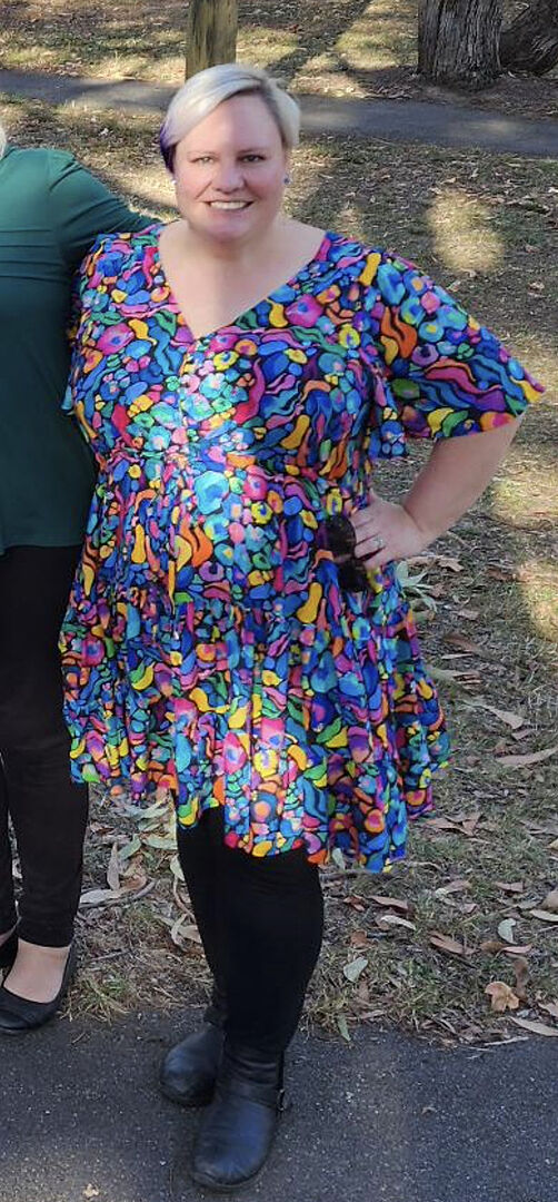 Charlie Dress in Serena photo review