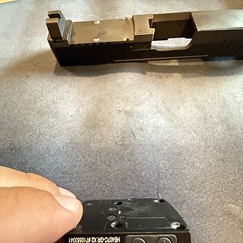 PSA Dagger Complete RMR Slide Assembly with Threaded Barrel & Holosun HS407C X2 Reflex Sight, Black Worked great. . . For a little while