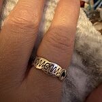 I Love You Mom Ring
