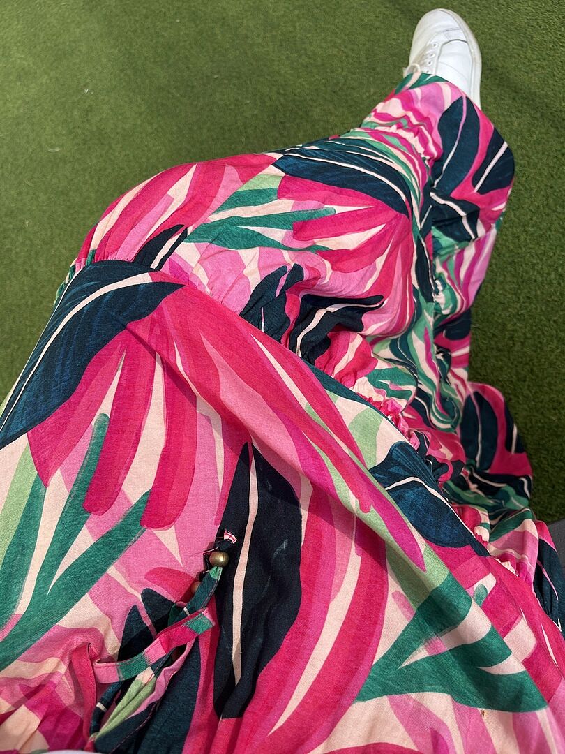 Carrie Skirt in Ash Mixed Floral photo review