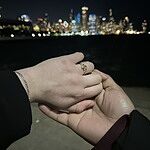 She said Yes! With a couple of tears.