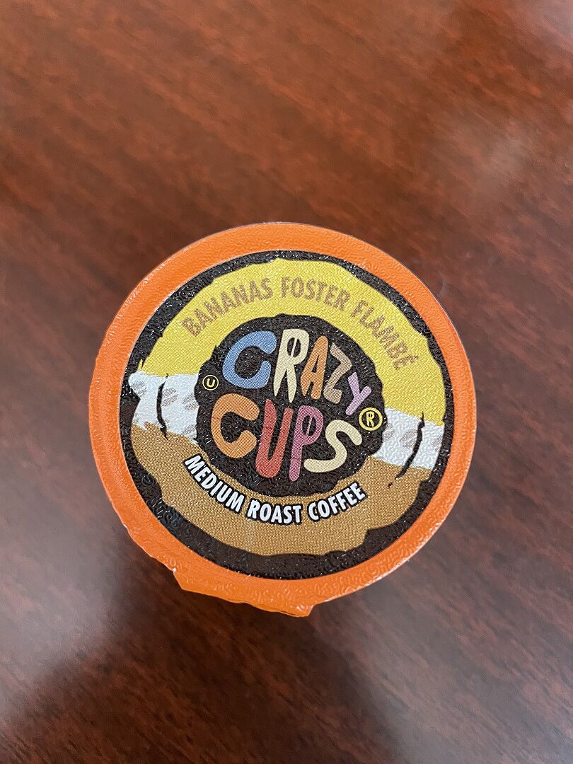 Banana Foster Flambe Flavored Coffee Pods | Crazy Cups