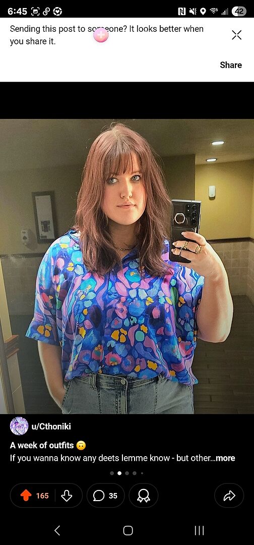 Christina Jumpsuit in Fiesta photo review