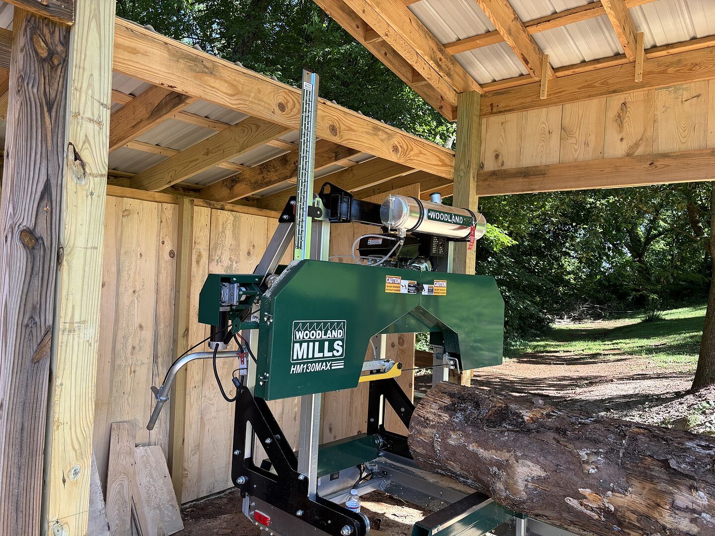 Greatest little manual saw mill on the market