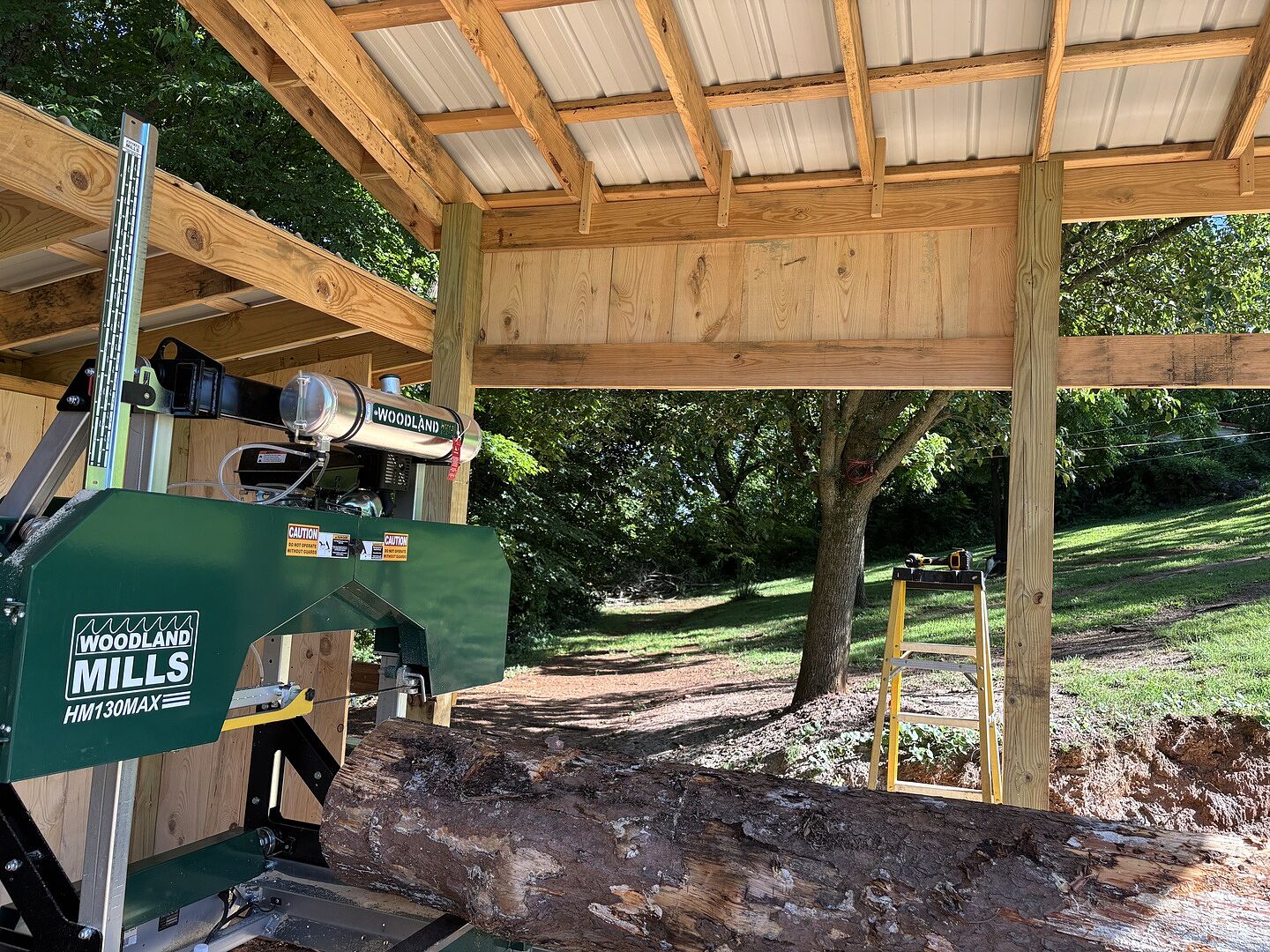 Greatest little manual saw mill on the market