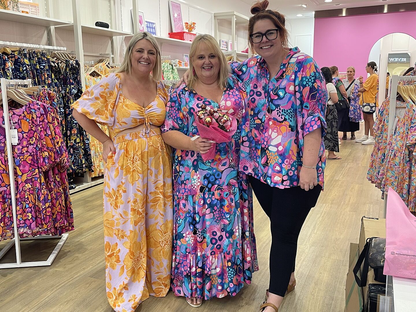 Bonnie Maxi Dress in Gumnuts photo review