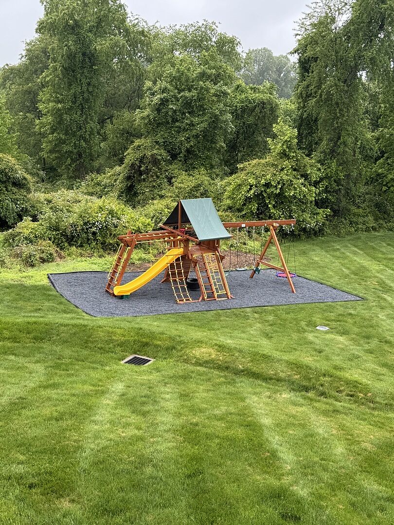 Playsafer Swing Set Rubber Mulch Residential Rubber Mulch Safety