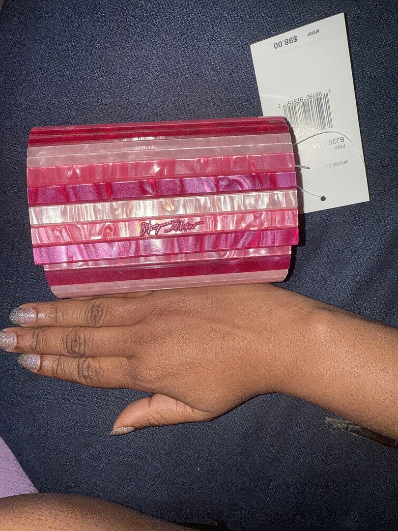 STRIP STRIP HOORAY MICRO CLUTCH PINK | Women's Crossbody