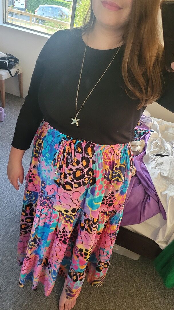 Samara Shirt in Sunkissed Mosaic photo review