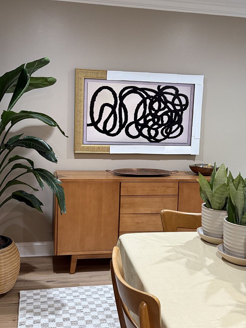Gatsby Gold Frame for Samsung The Frame TV | Deco TV Frames