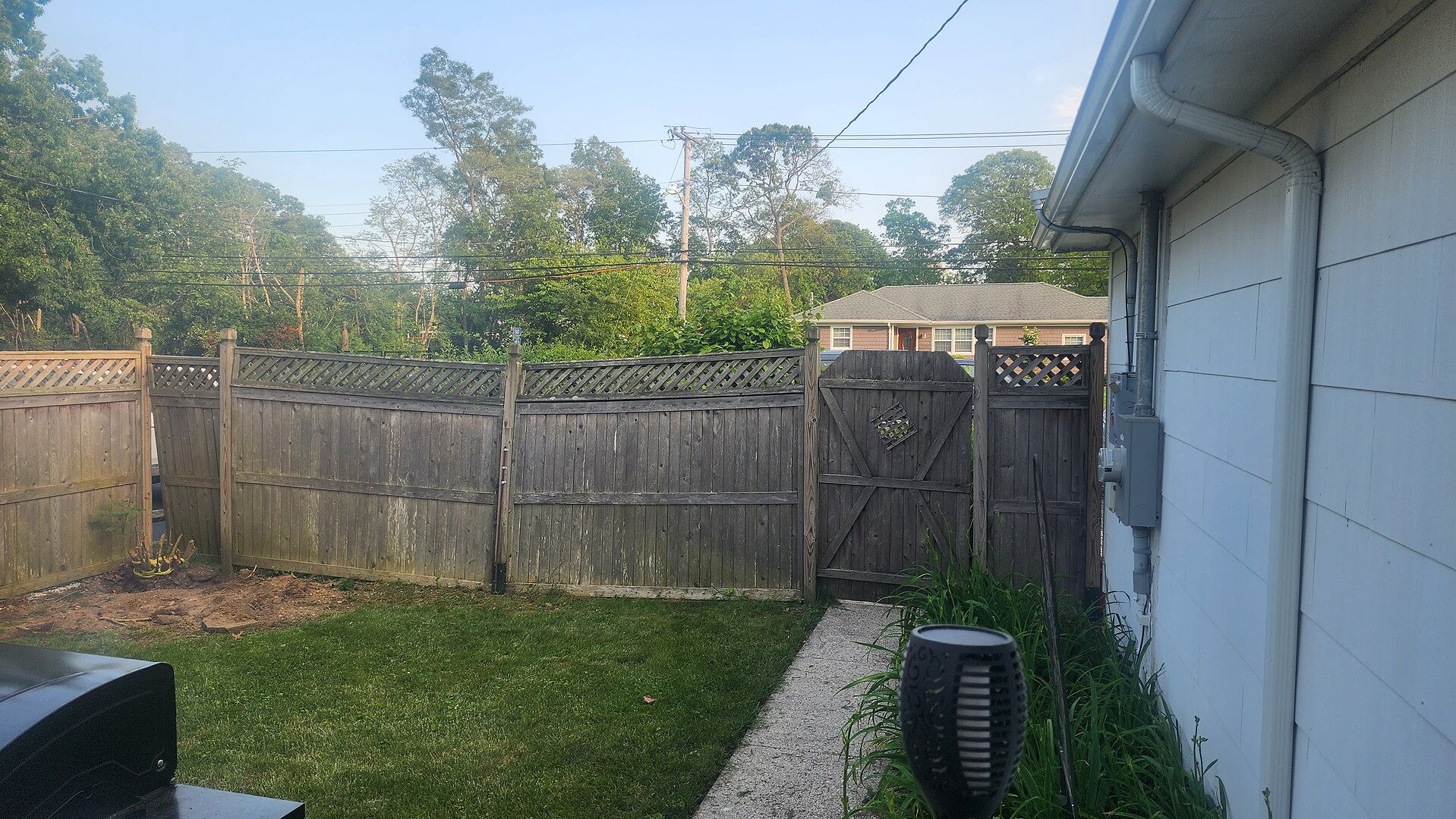 Goodbye fence