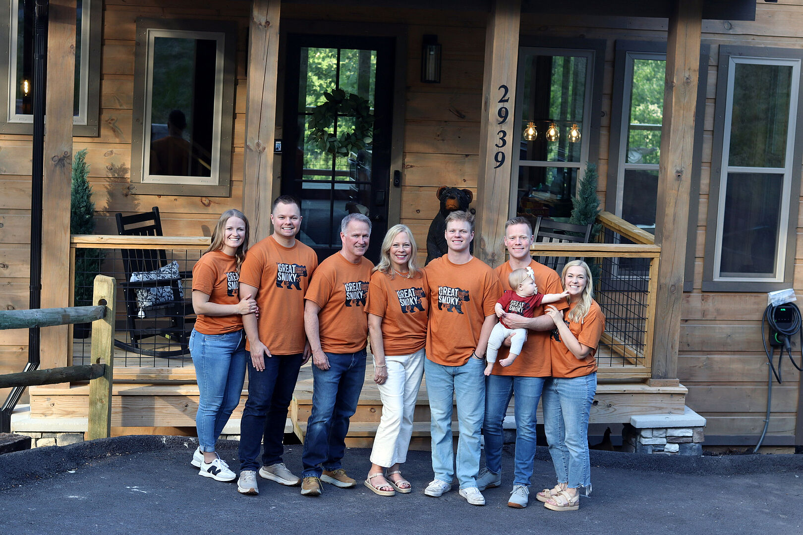 Customer photo - custom team shirts