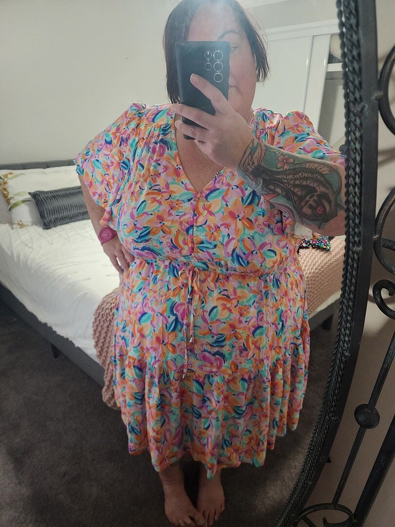 Esmae Dress in Carnival Floral photo review