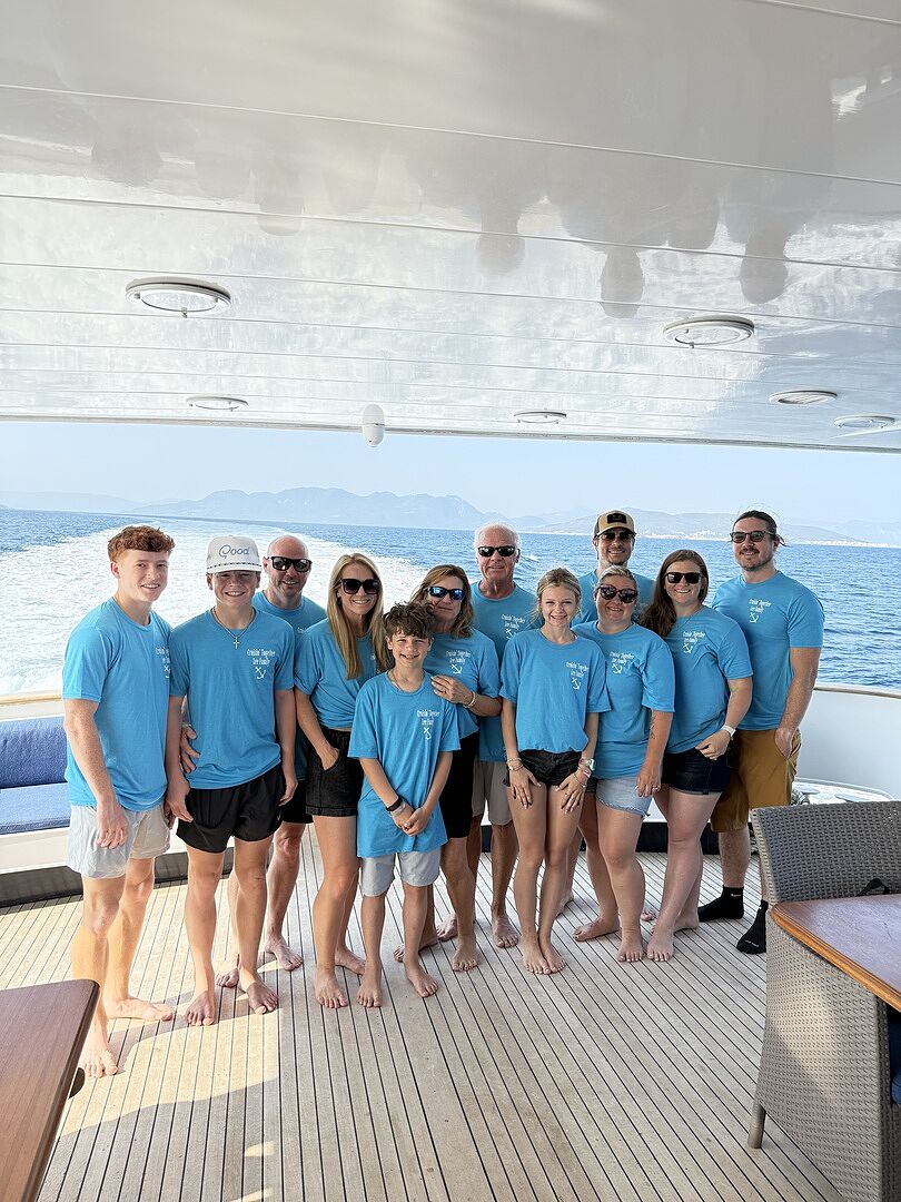 Customer photo - custom event shirts