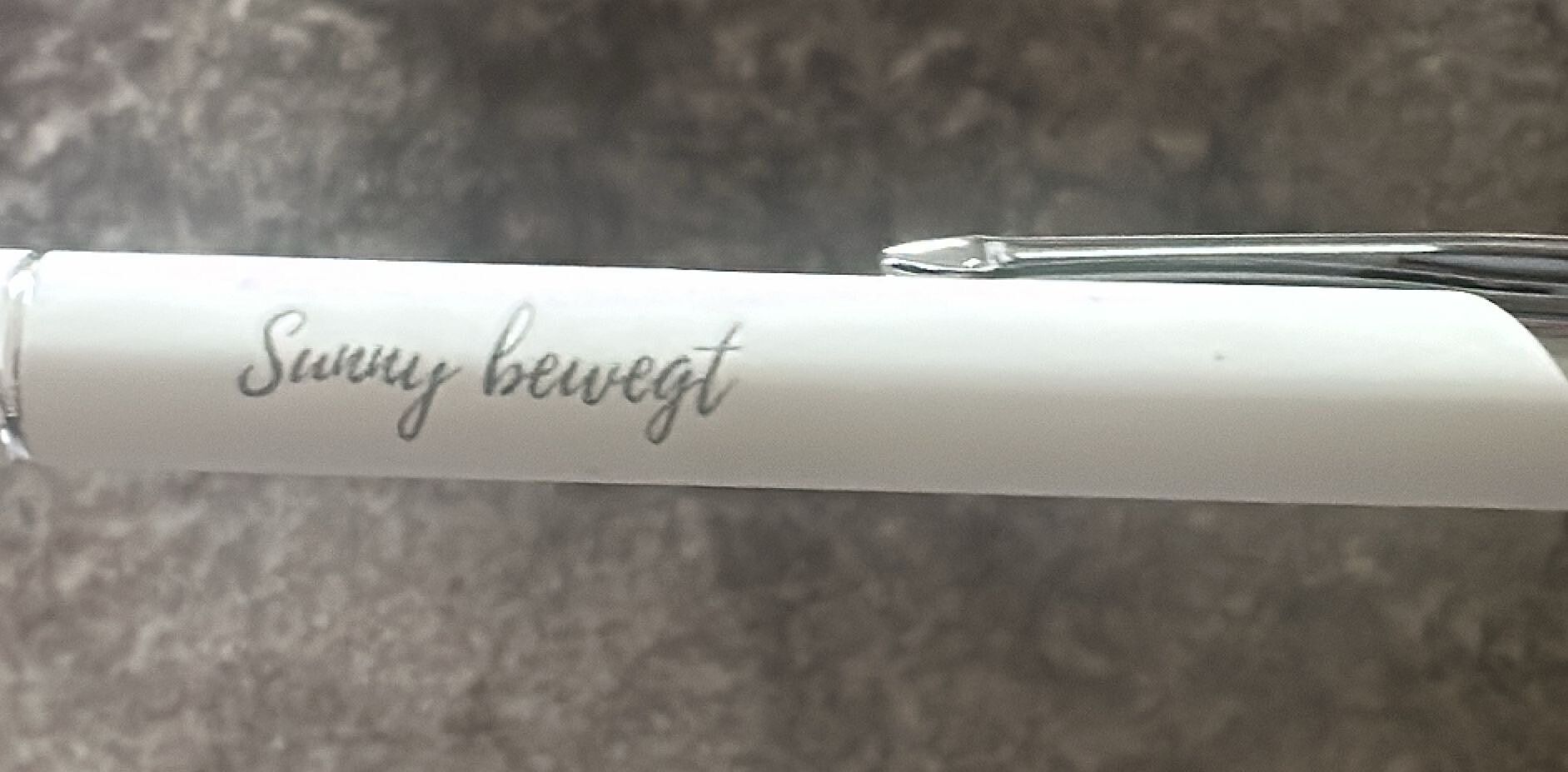schöner Kuli, aber der Druck hält nicht
