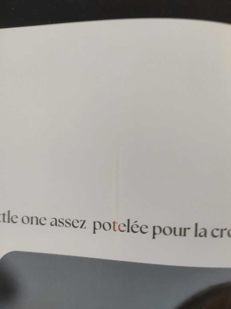 Défauts impression