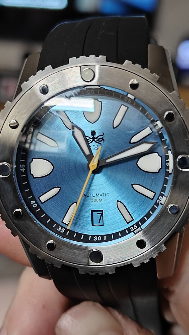 PHOIBOS GREAT WALL 300M Automatic Diver Watch PY045B Blue Limited