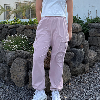 ★andar★ Airy Fit Sweat Two Way Cargo Pants Airst 2 Way Cargo Pants – andar Singapore