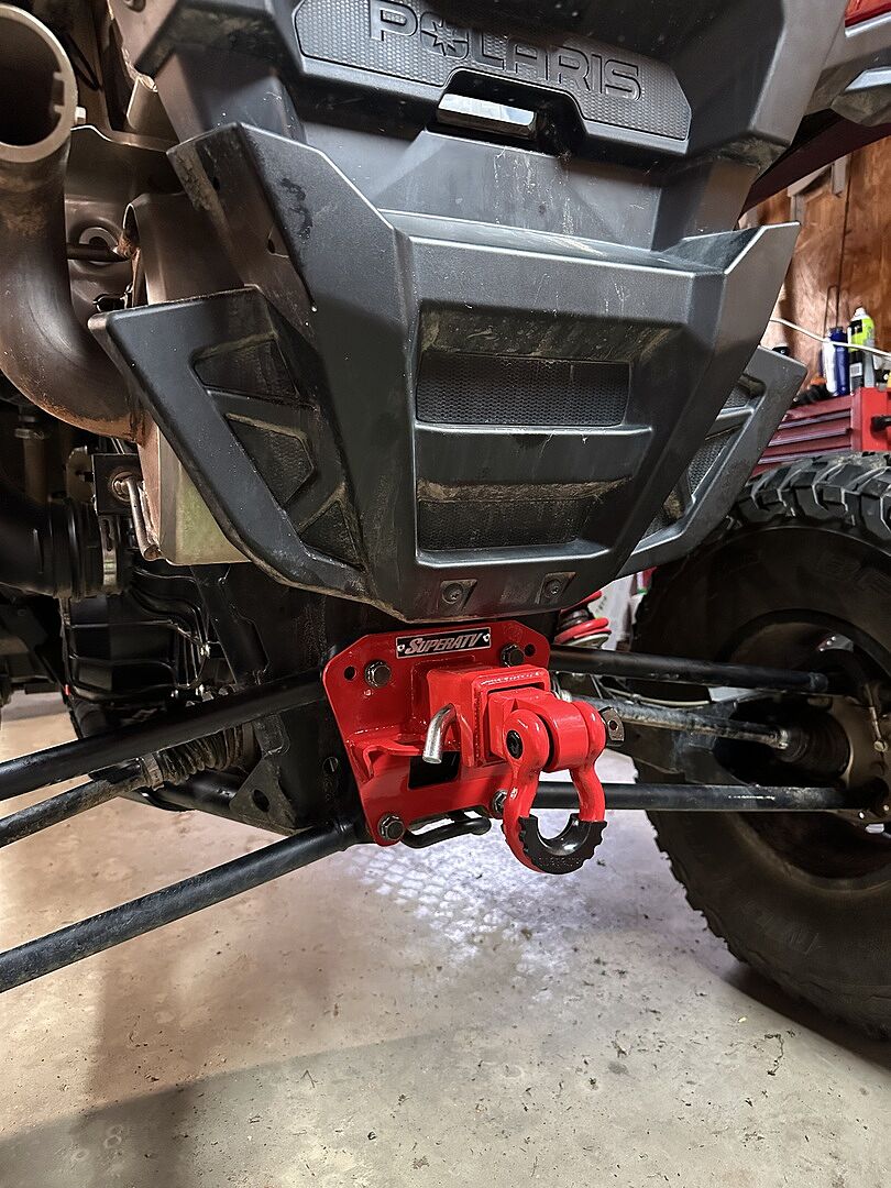 Polaris RZR XP Turbo S Rear Receiver Hitch by SuperATV