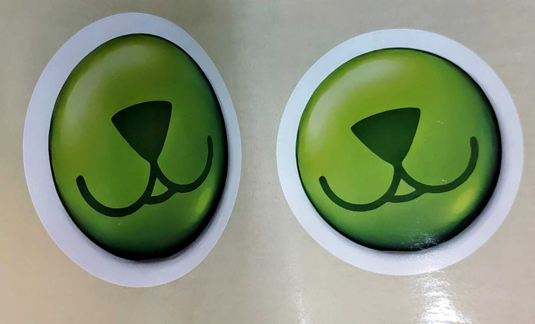 Stickers met logo