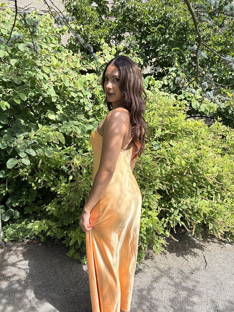 Carmel One-Shoulder Sash Maxi Dress Rockmelon | Selfie Leslie