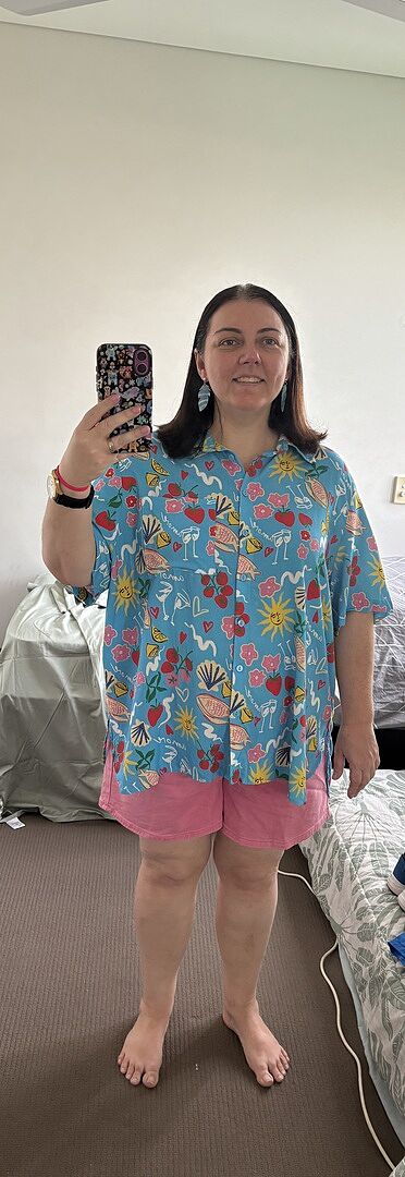 Alfie Oversized Tee in Spicy photo review