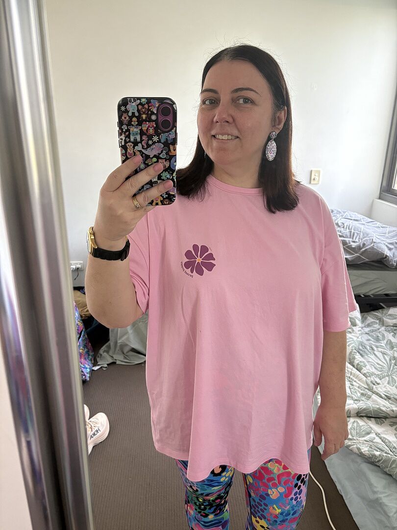 Choose Kindness Tee in Peach photo review