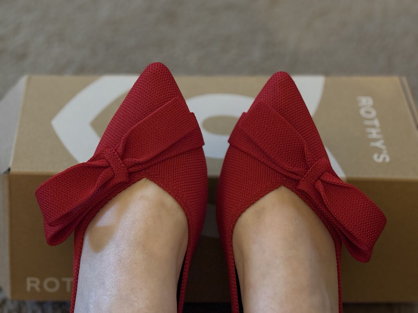 【Rothy's】The Bow Point II パンプス ※在庫確認下さい The Bow Point II in Siren | Women's Flats | Rothy's