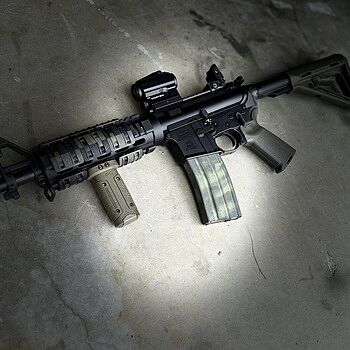 PSA PA-15 16"Nitride M4 Carbine 5.56 NATO MOE AR-15 Rifle w/ MBUS Rear, ODG