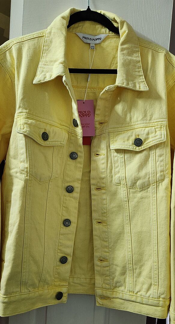 Hayden Boyfriend Denim Jacket in Black Wash photo review