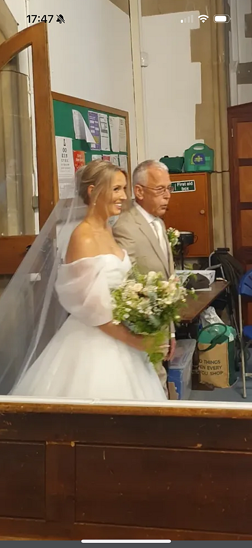 Charlie J.’s real Britten wedding