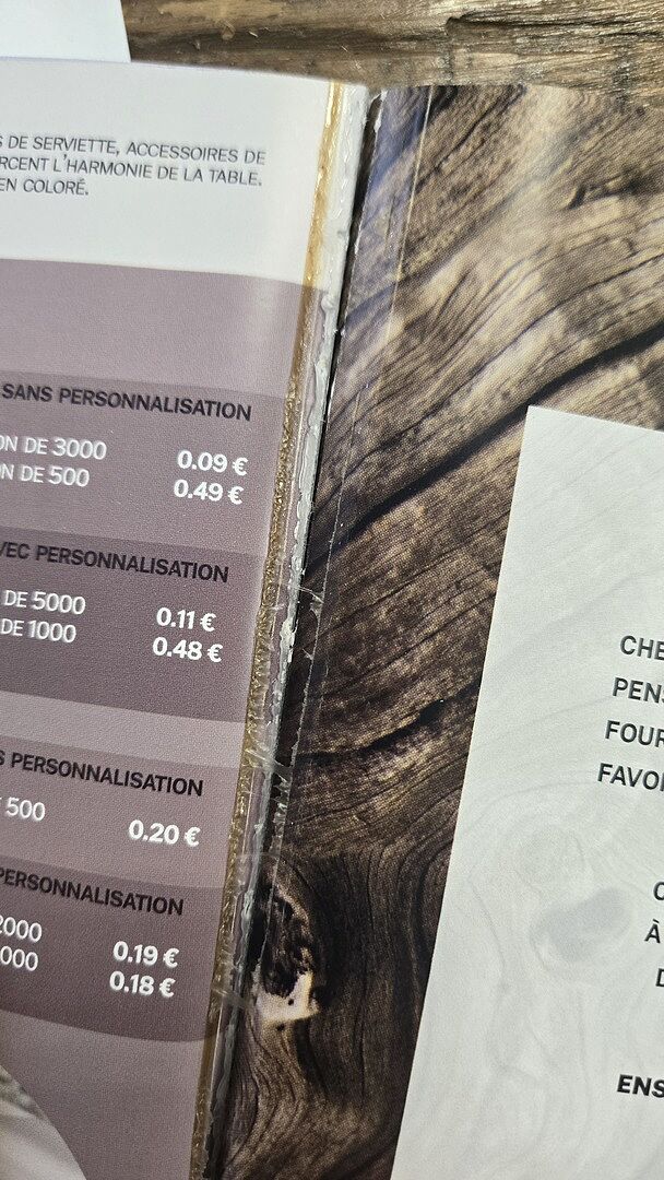 Problème de collage