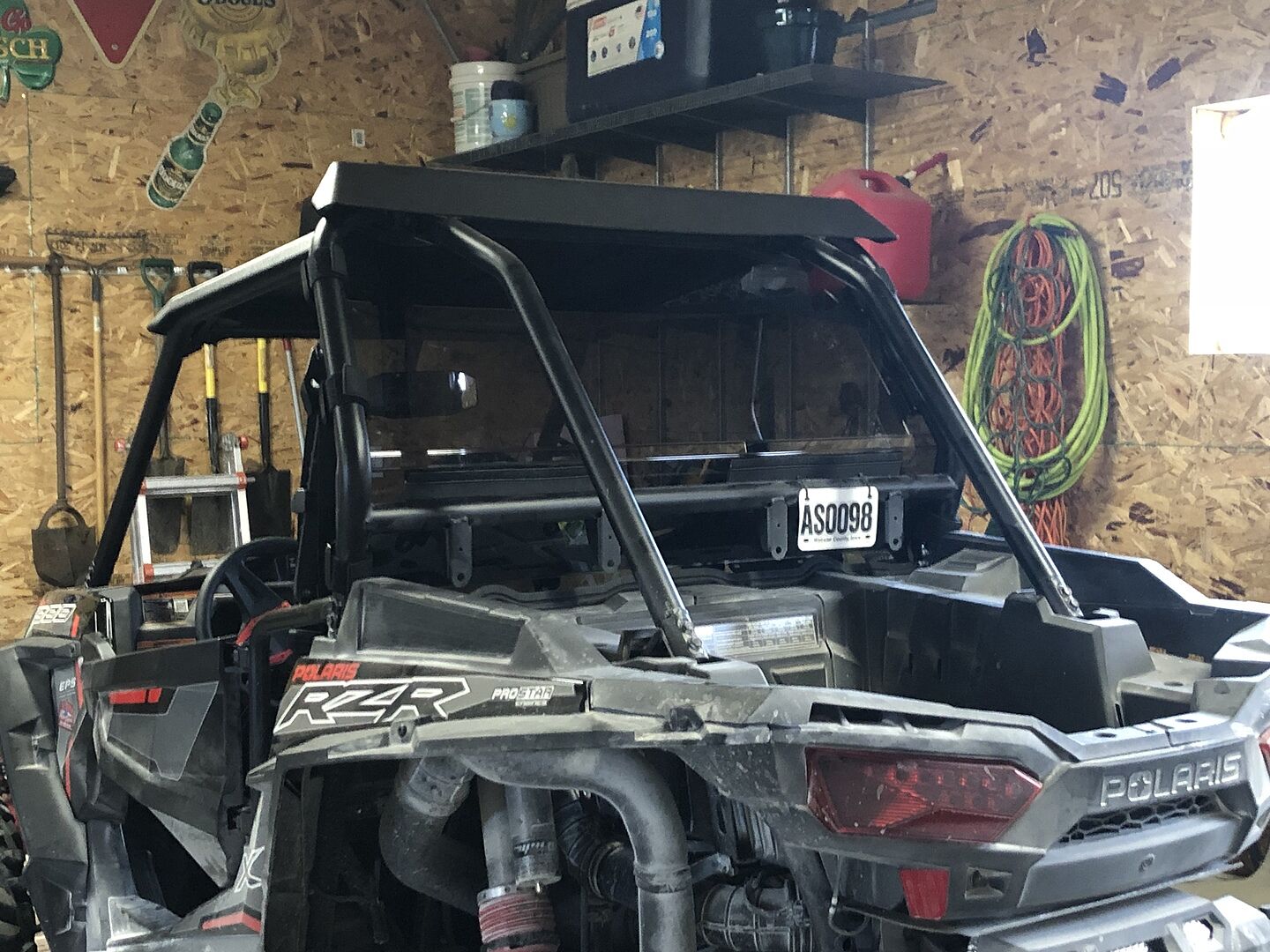 thumbnail image 2 of Soft Rear Window Windshield Panel For Polaris RZR XP 1000 / Turbo / 4 1000 (2014-2023) - PVC 2 of 5
