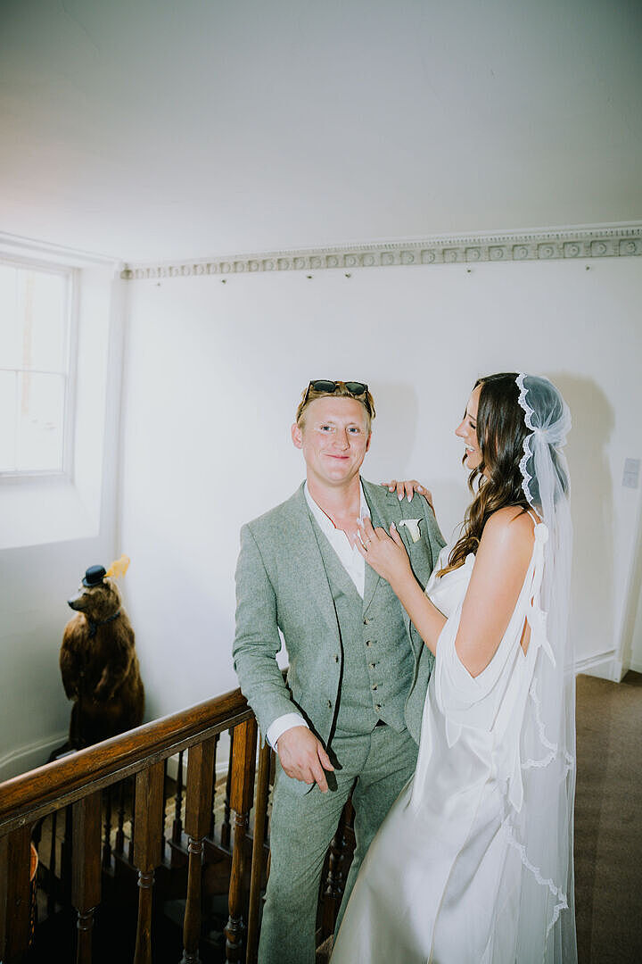 Jessica C., real Britten bride