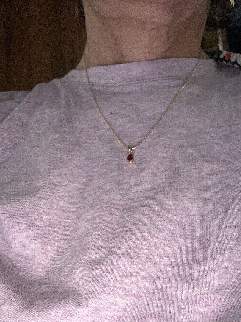 Ruby/Diamond pendant