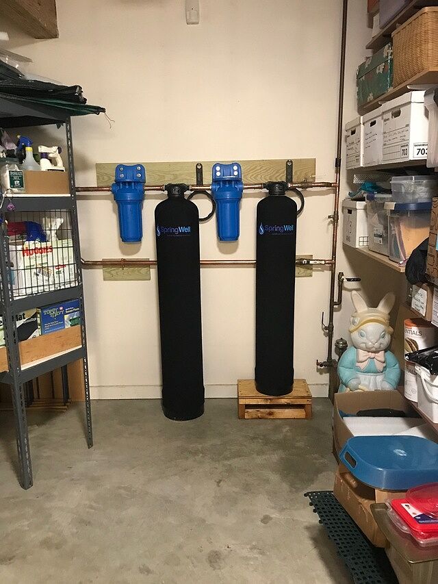 Customer photo 1 of 1 from a review of Moen Reverse Osmosis Water Filtration System with Sip Faucet Bundle