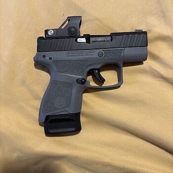 Beretta APX-A1 Carry 9mm 3" 8rd, Wolf Grey - JAXN9268A1 Comfortable ccw