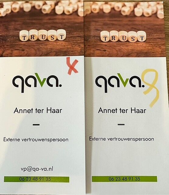 Afwijkende kleur