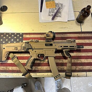 PSA JAKL 9MM 6.5" Upper Receiver Assembly, FDE