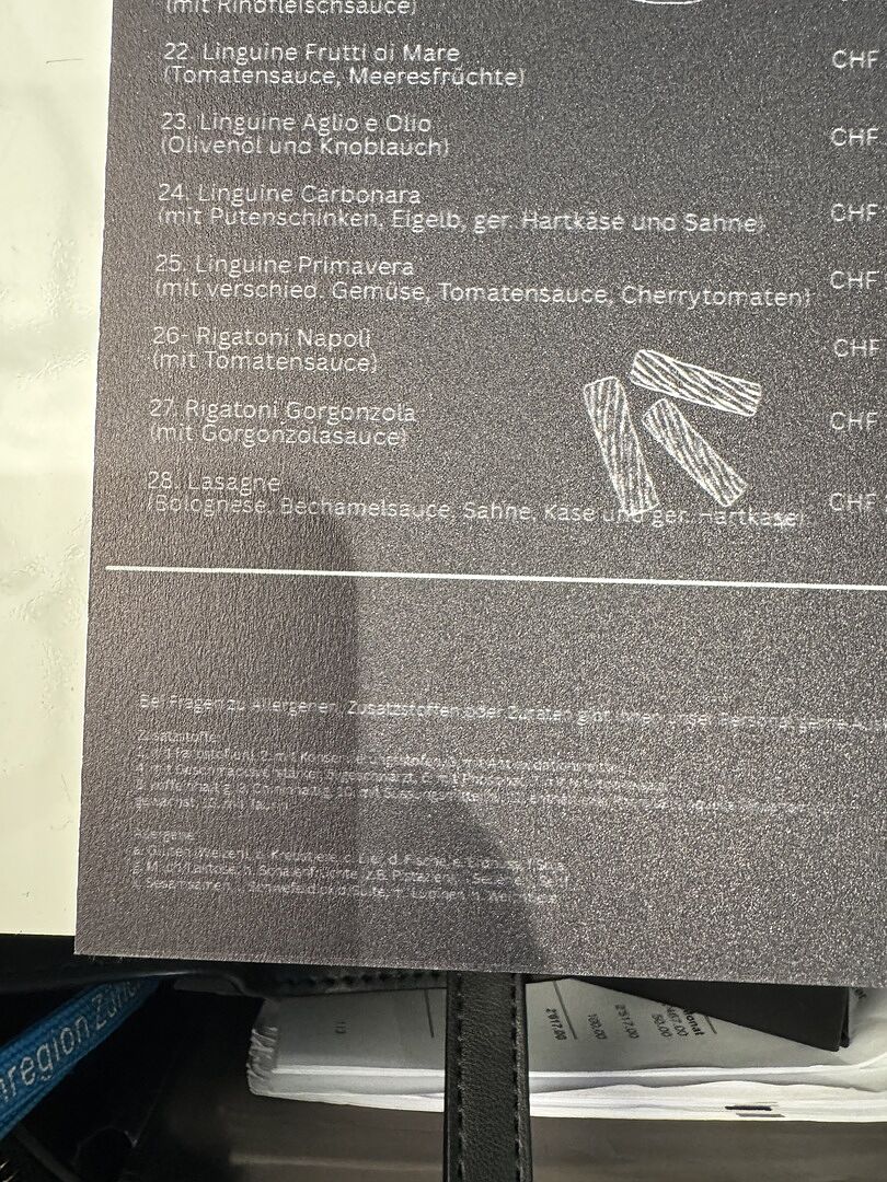 Schönes Material, aber schade um den Druck