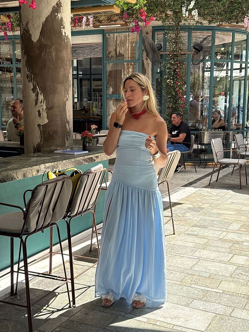 Eden Strapless Maxi Dress